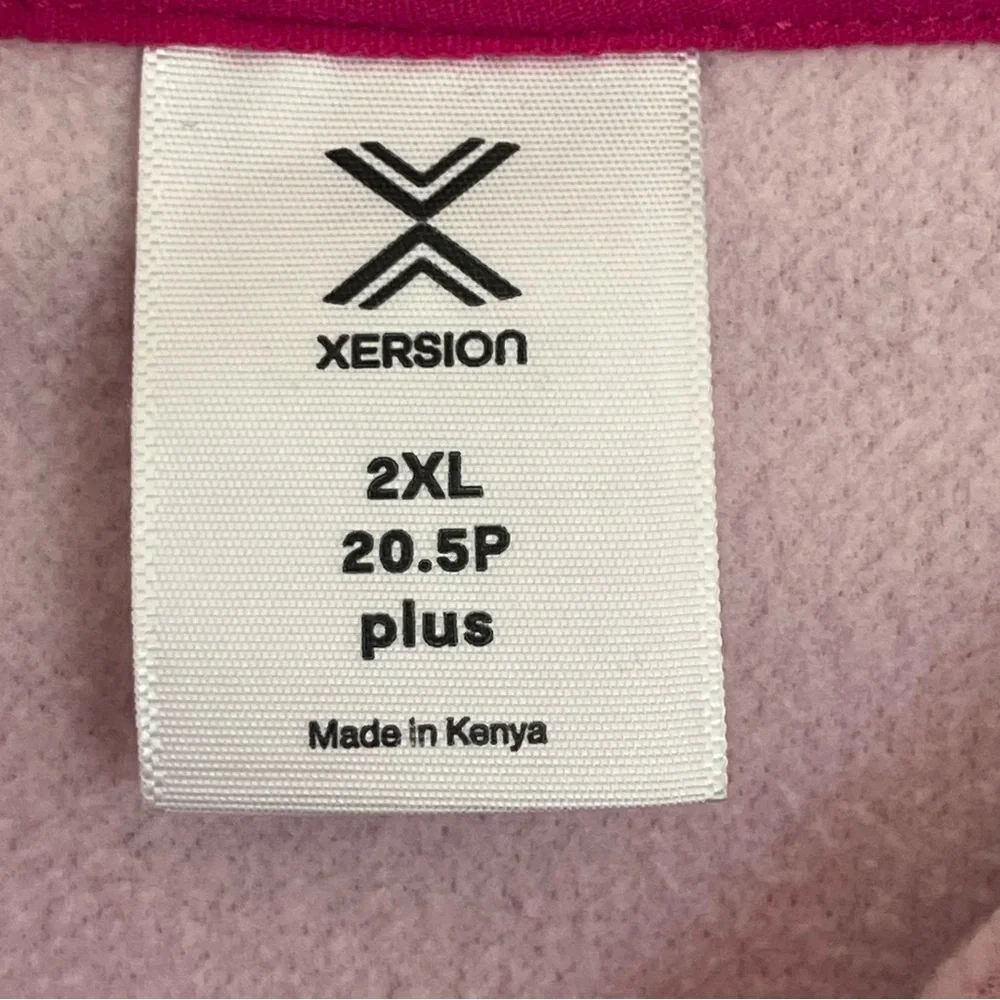 Girls Xersion Pink Hoodie Sweatshirt Athletic‎ Size 2XL